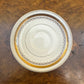 Vintage Myott Gold Print Saucer 