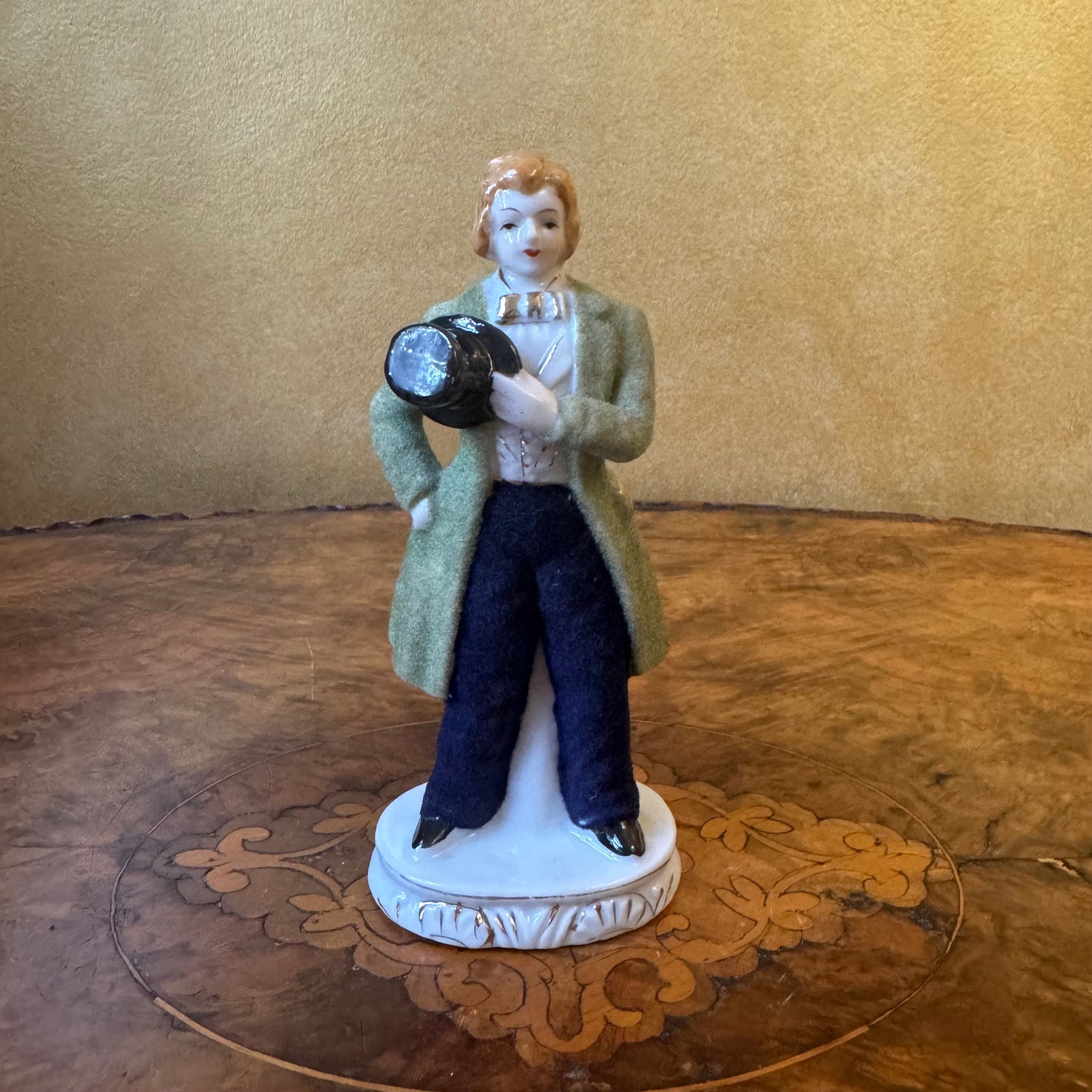 Vintage Nathco Chinaware Man Figurine 