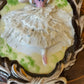 Vintage Nathco Country Ballerina Girl Bisque Plaque