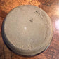 Vintage Navy Brown Pottery Small Vase