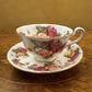 Vintage New Chelsea Cabbage Rose Tea Cup