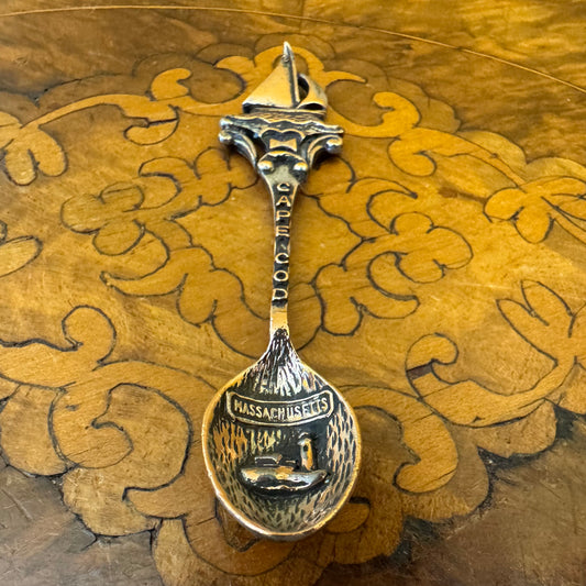 Vintage Nicholas Gish Collectible Cape Cod Massachusetts Souvenir Spoon
