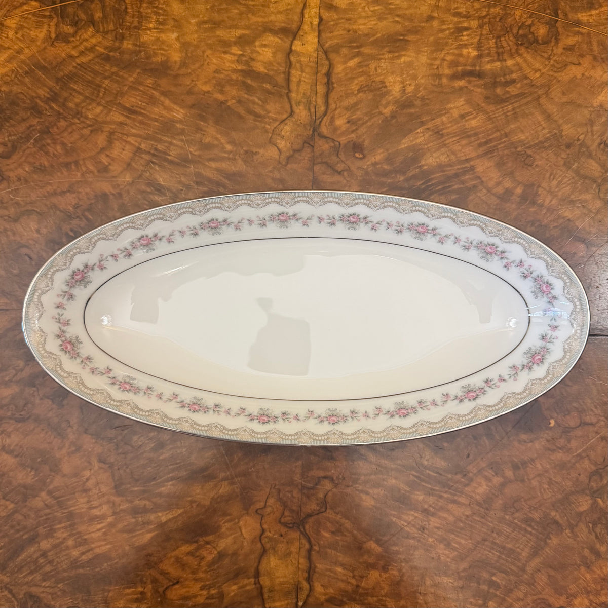 Vintage Noritake Glenwood Oval Serving Dish 