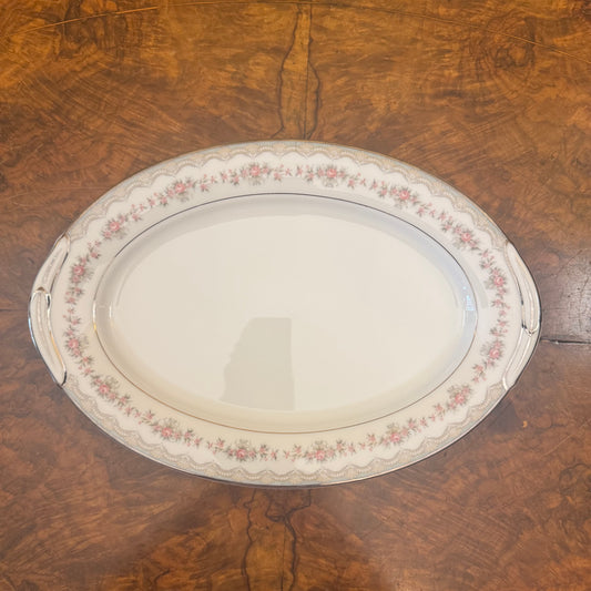 Vintage Noritake Glenwood Oval Serving Tray