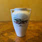 Vintage Noritake Hotel Kosciusko In Winter Print Small Vase 