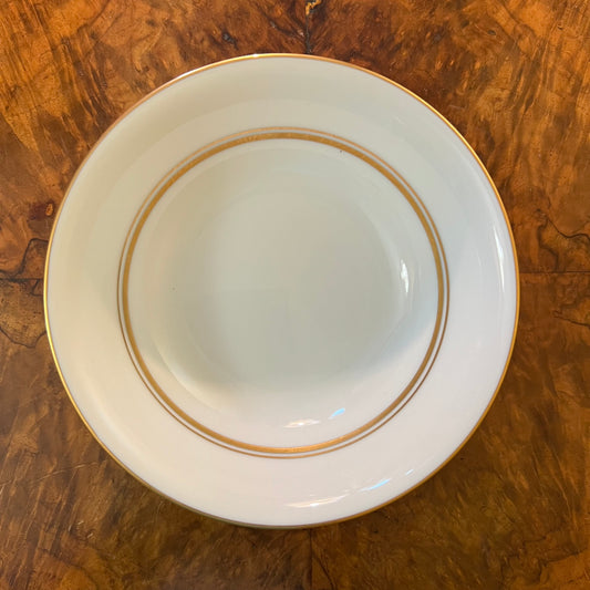 Vintage Noritake White & Gold Bowl