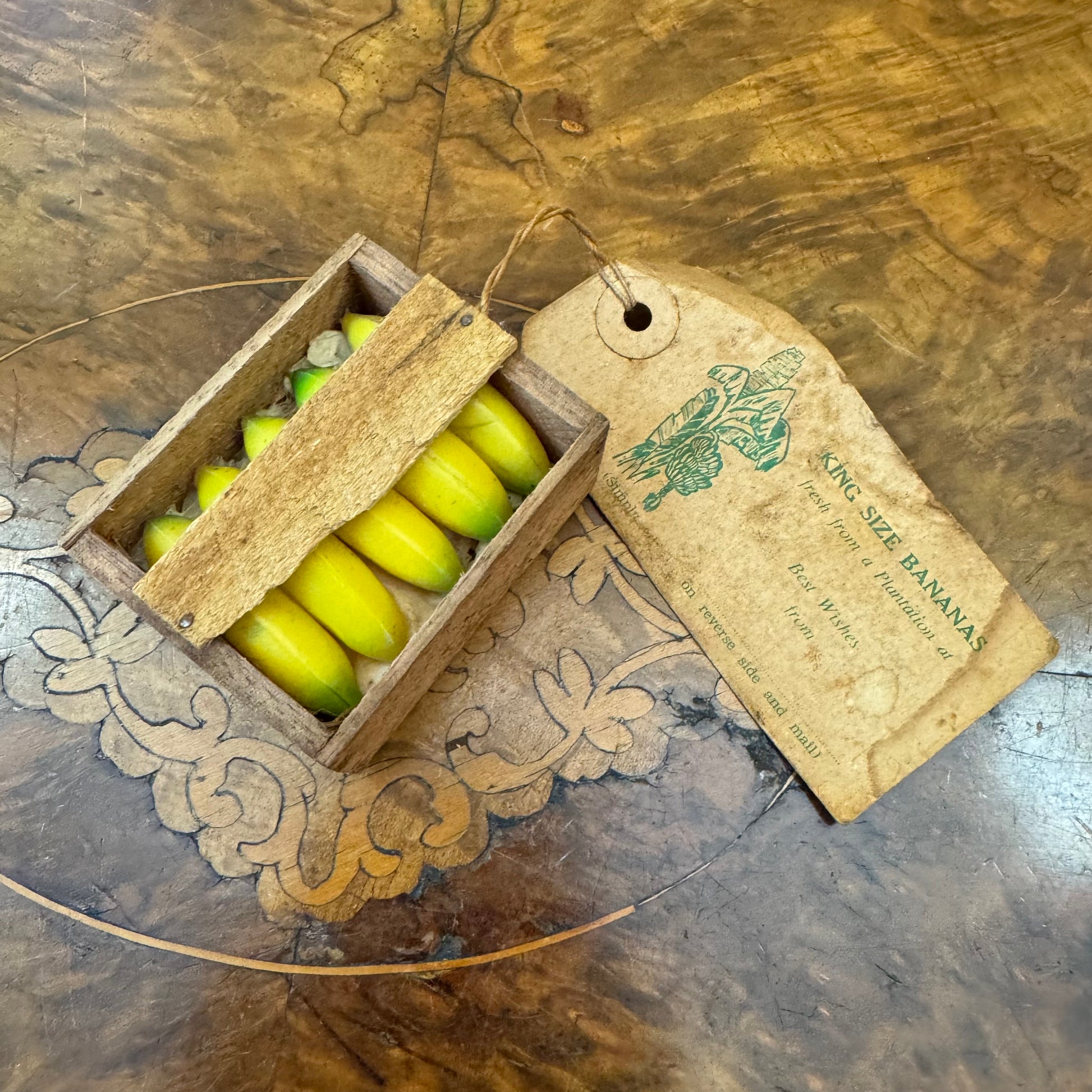 Vintage Novelty Banana Box