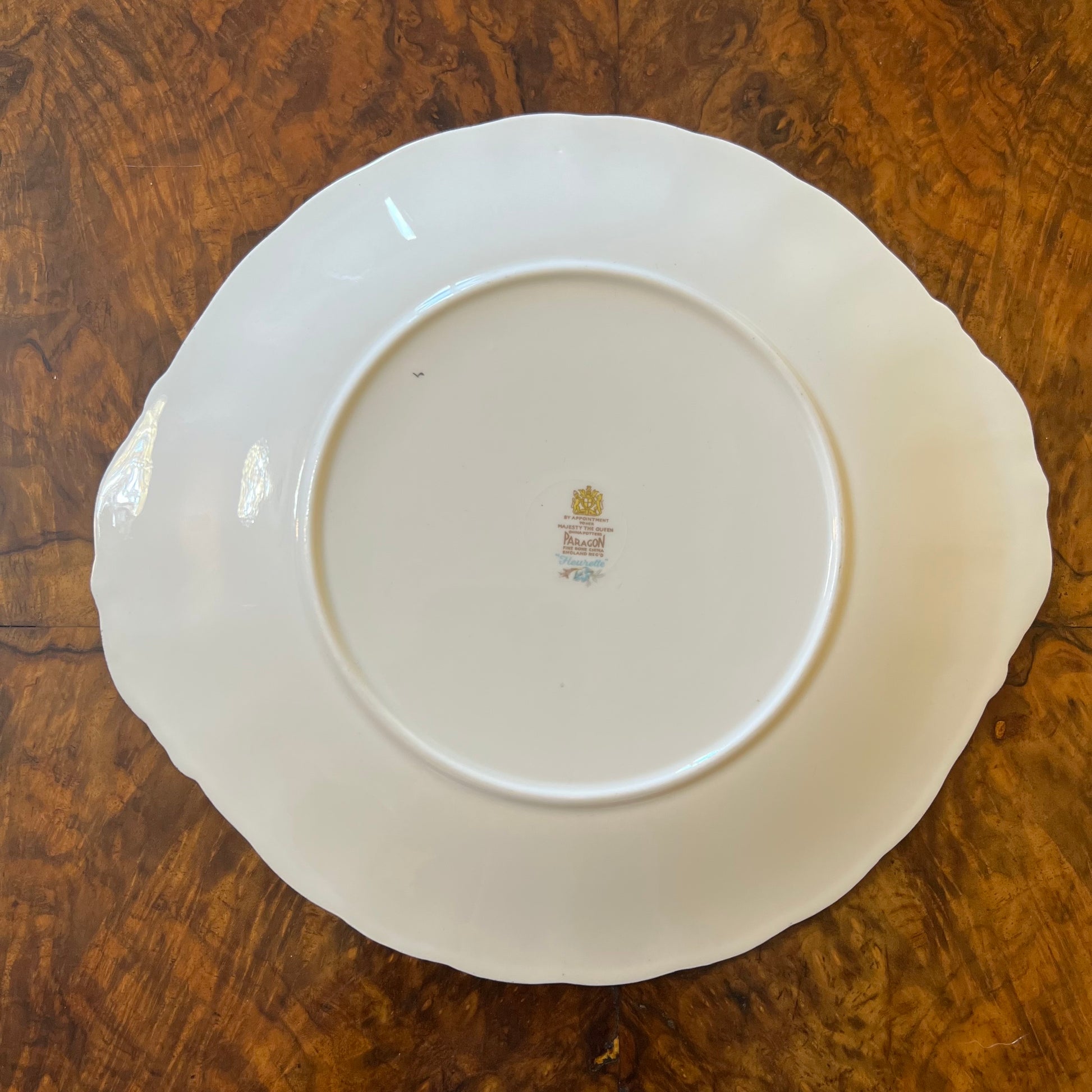Vintage Paragon Flewrette Cake Plate