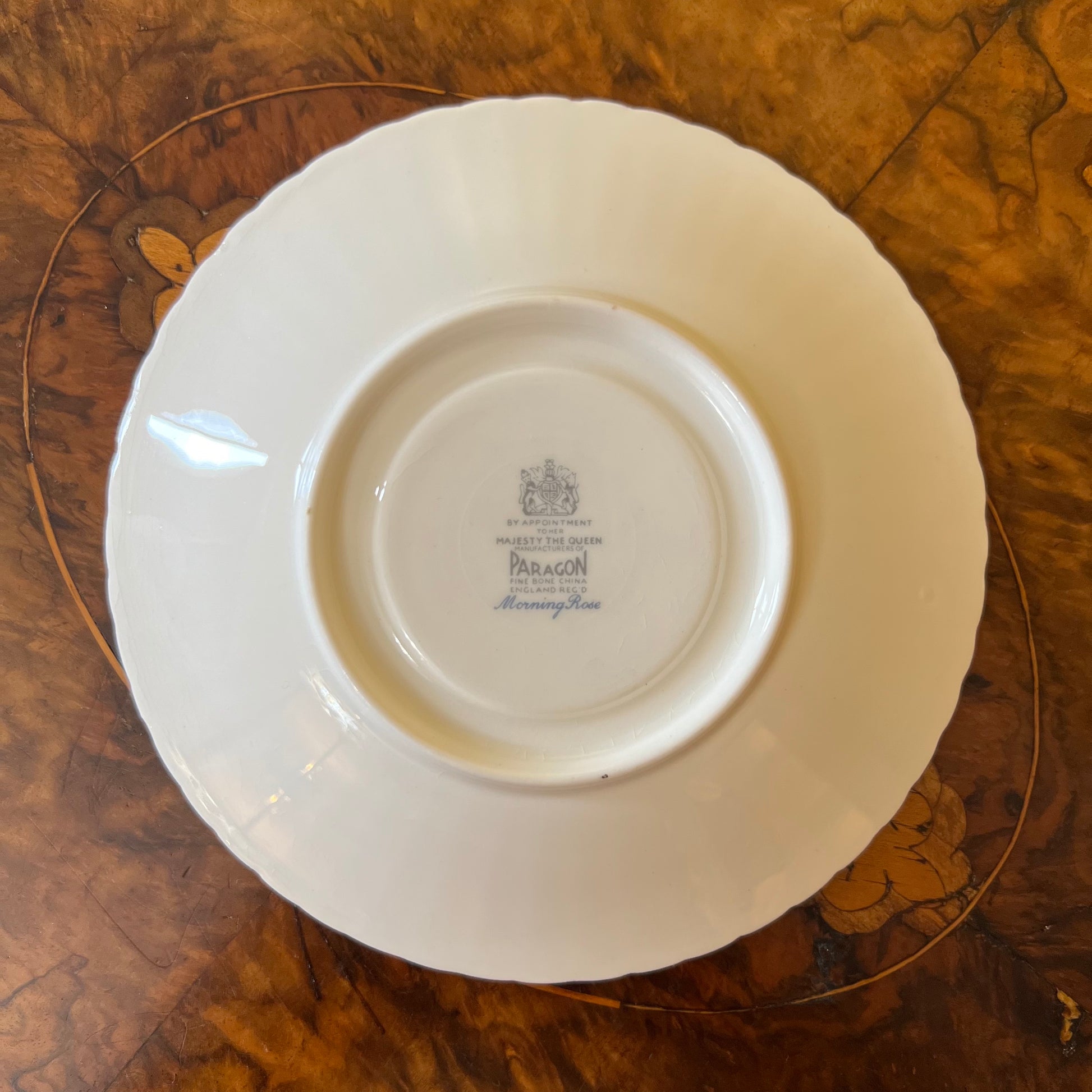 Vintage Paragon Morning Rose Saucer