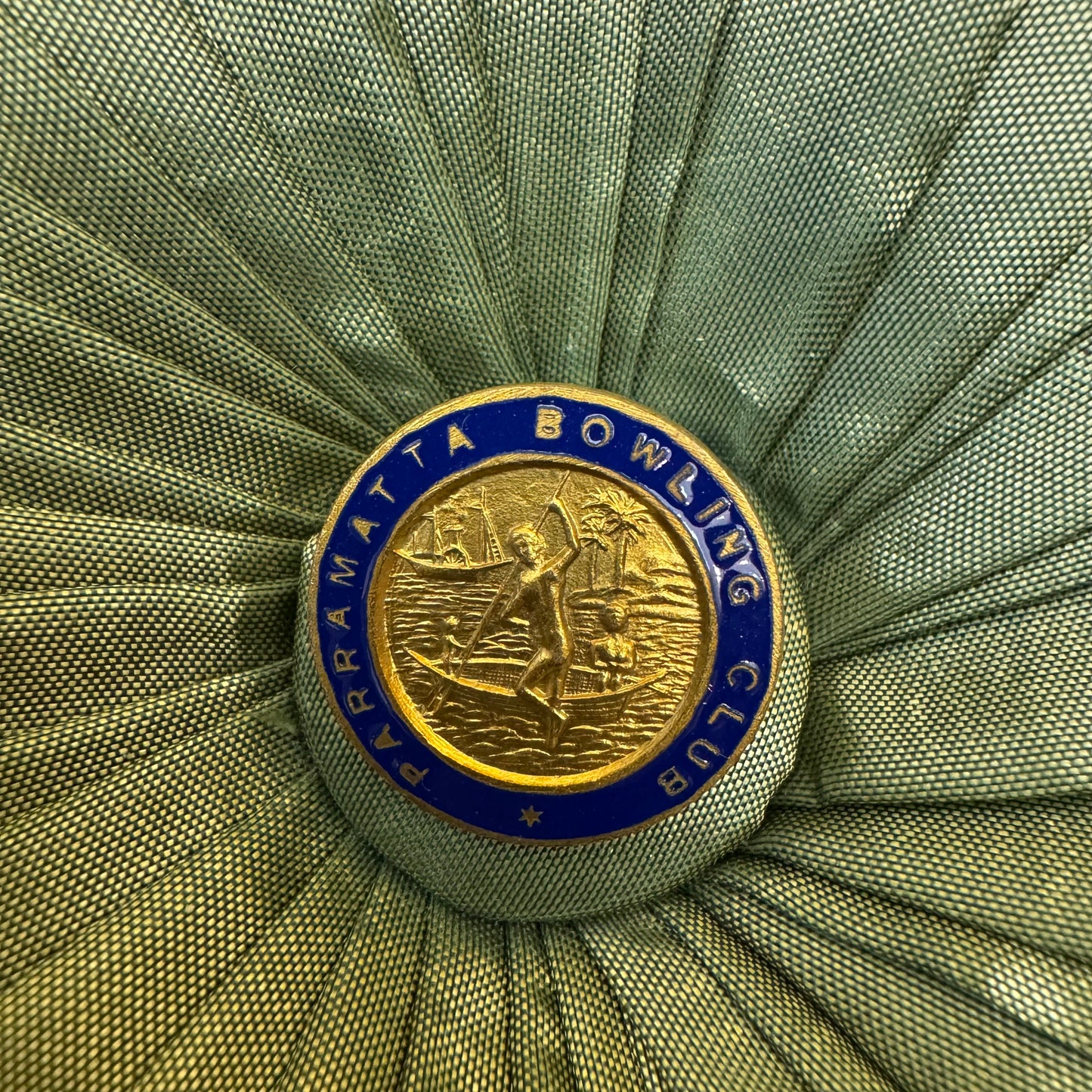 Vintage Parramatta Bowling Club Badge Pin