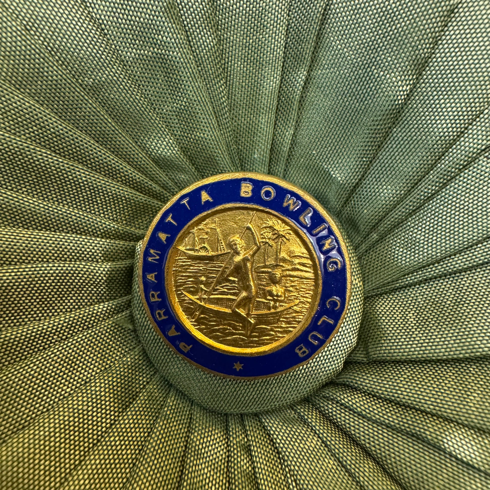 Vintage Parramatta Bowling Club Badge Pin