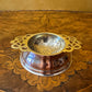 Vintage Perfection Silver Plate Tea Strainer & Dish 