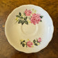 Vintage Pink Rose Print Saucer 