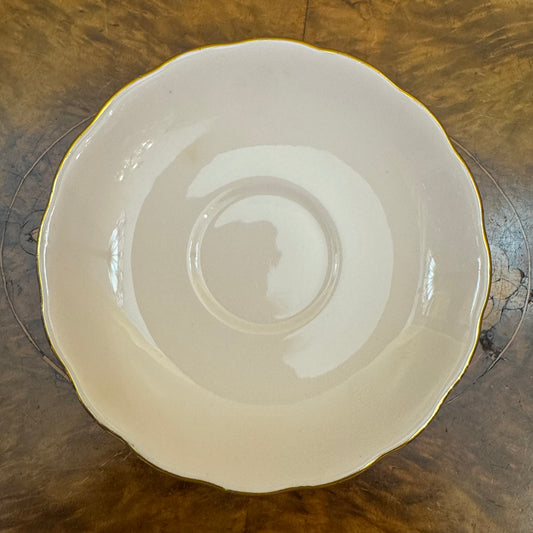 Vintage Pink Vogue Saucer 