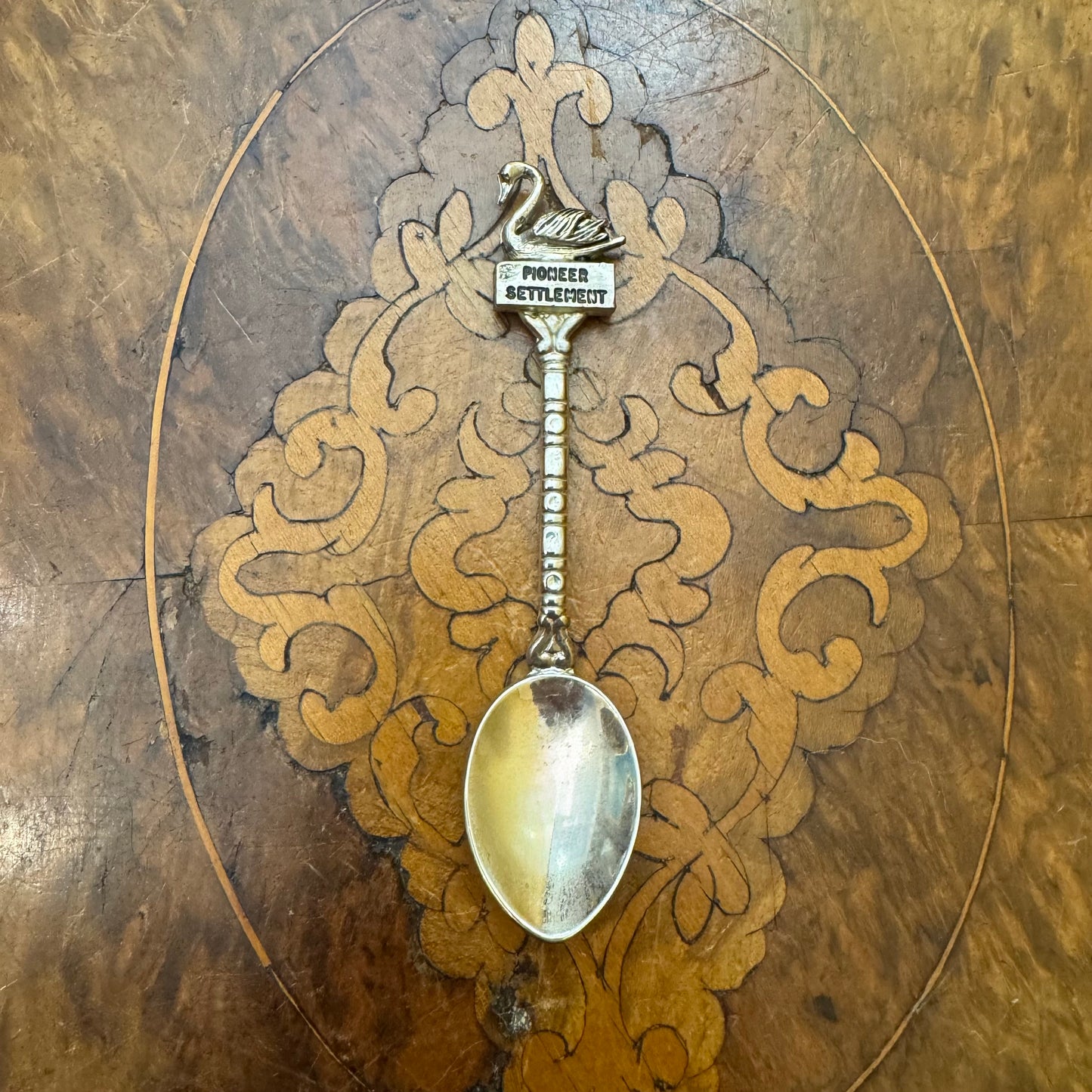Vintage Pioneer Settlement Swan Hill VIC Souvenir Spoon 