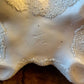 Vintage Porcelain Basket Vase