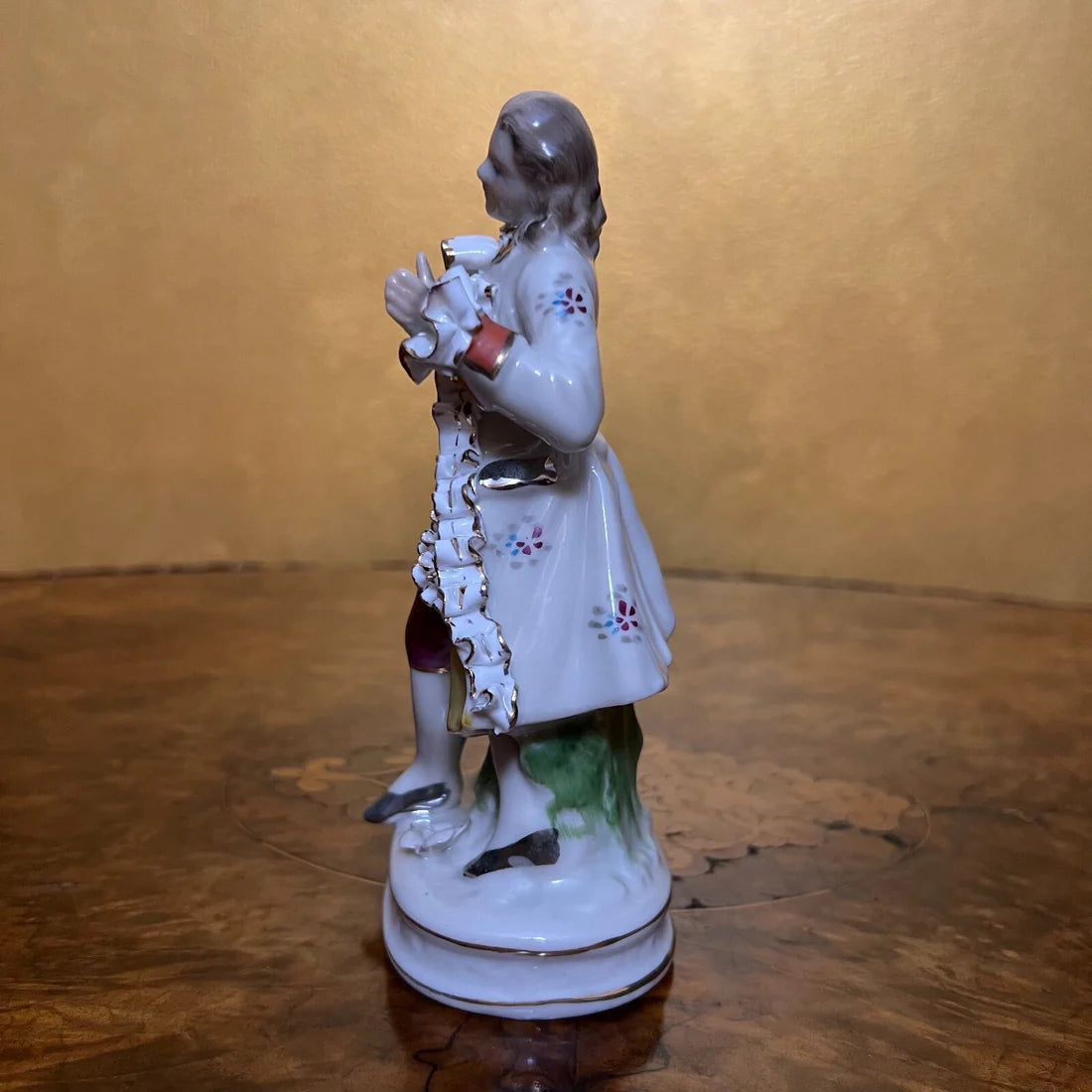 Vintage Porcelain Man Figurine