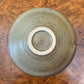 Vintage Pottery Green Brown Bowl 