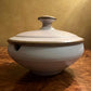 Vintage Pottery Small Soup Taureen