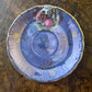 Vintage Purple Pearl Courting Print Demitasse Coffee Set