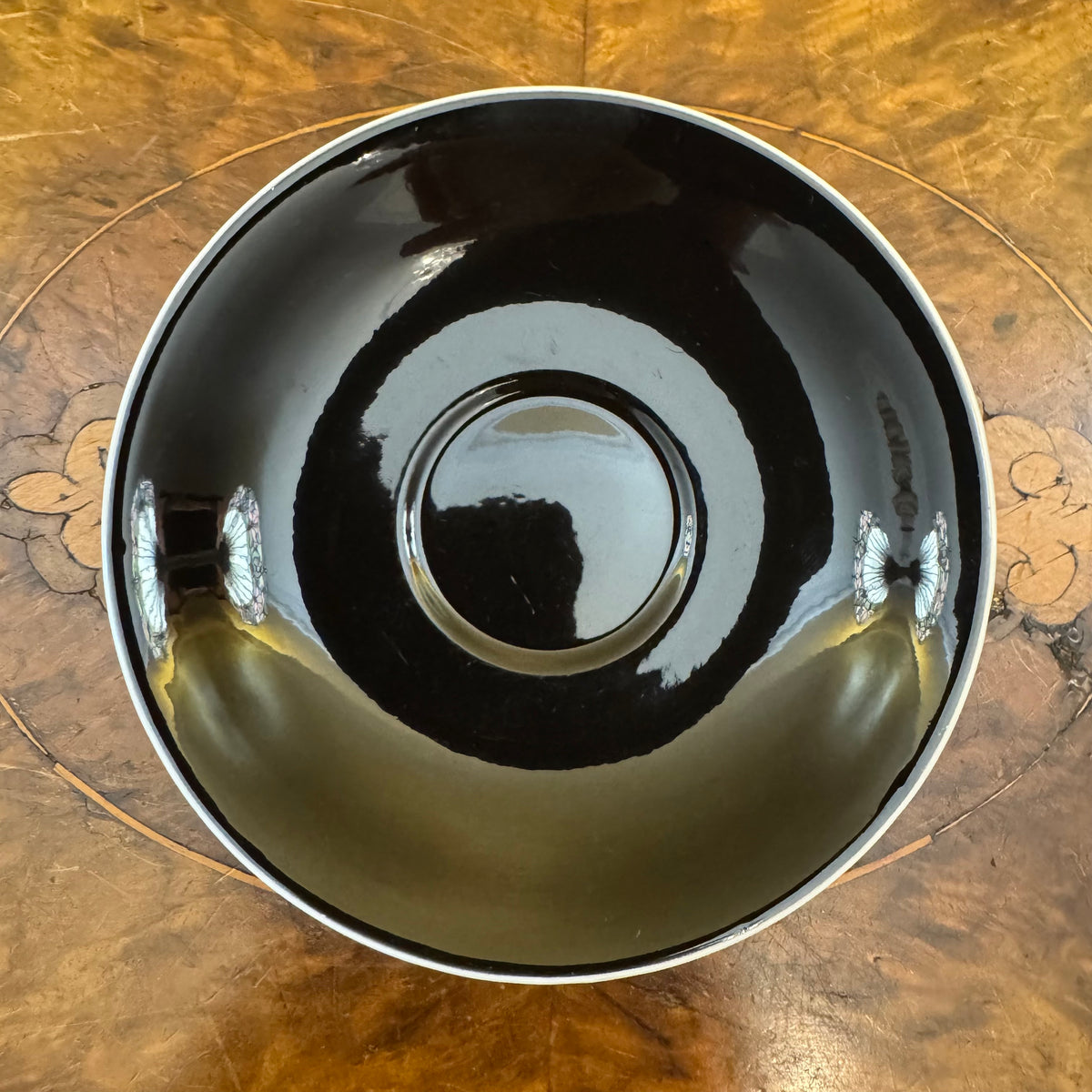 Vintage Queen Anne Duet Demitasse Coffee Saucer 