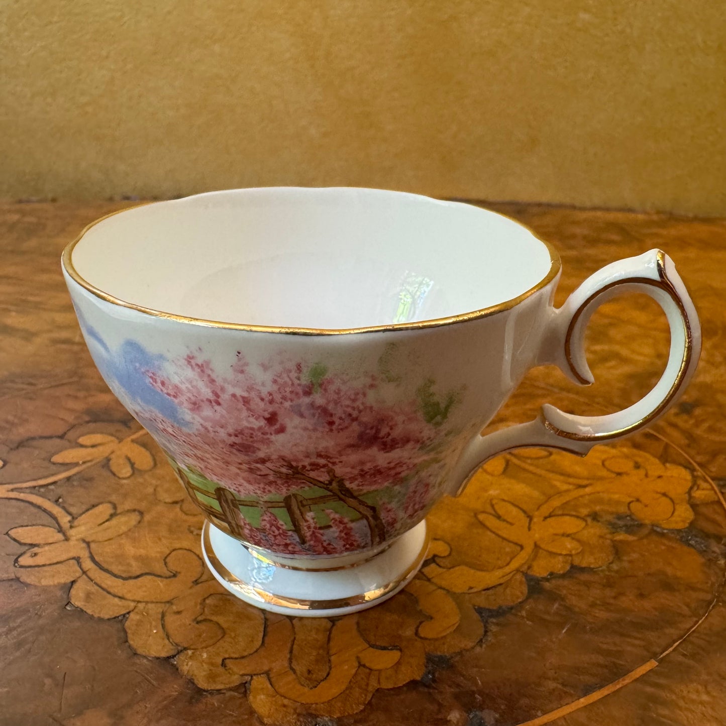 Vintage Queen Anne Meadowside Demitasse Cup 