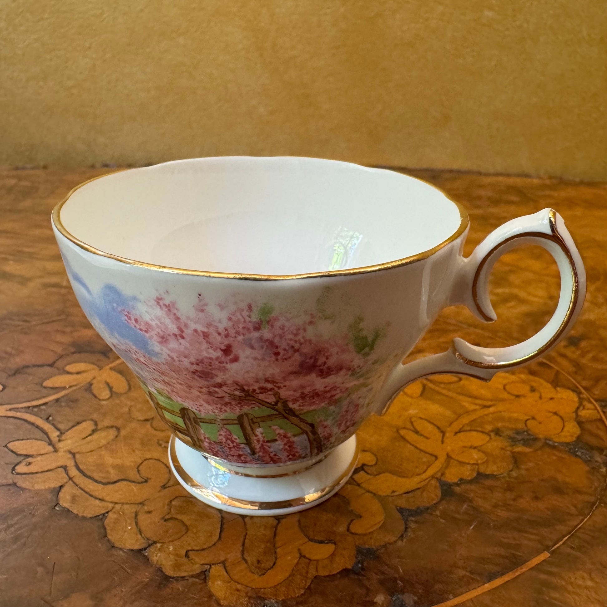 Vintage Queen Anne Meadowside Demitasse Cup 