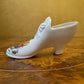 Vintage Queensland Crest Porcelain Shoe Ornament 