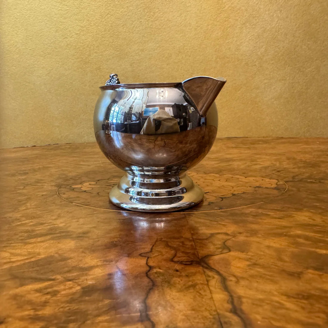 Vintage Ranleigh Silver Plate Milk & Sugar Set