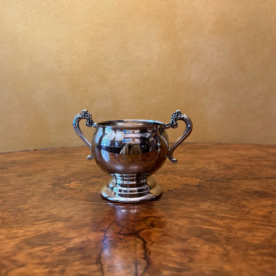 Vintage Ranleigh Silver Plate Milk & Sugar Set