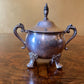 Vintage Ranleigh Silver Plated Tea Pot, Milk & Sugar Set