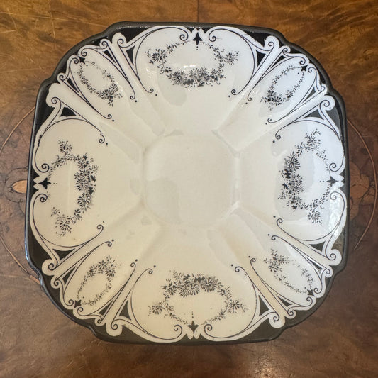 Vintage Rare Shelley Queen Anne Garland Of Flowers Saucer 