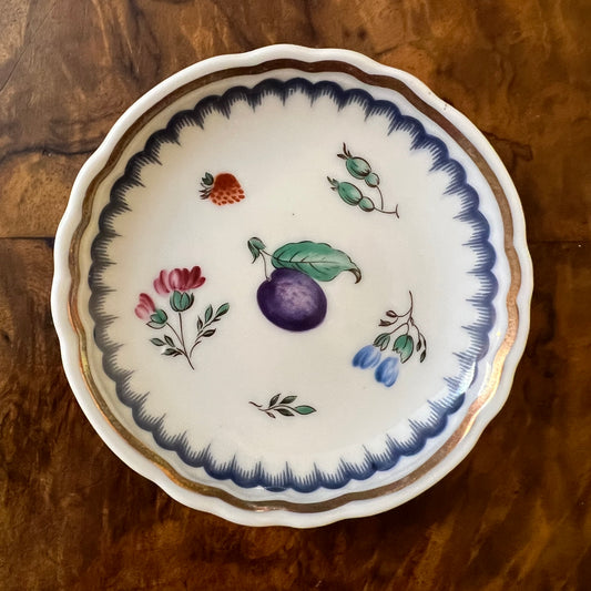Vintage Richard Ginori Fruits Pin Dish