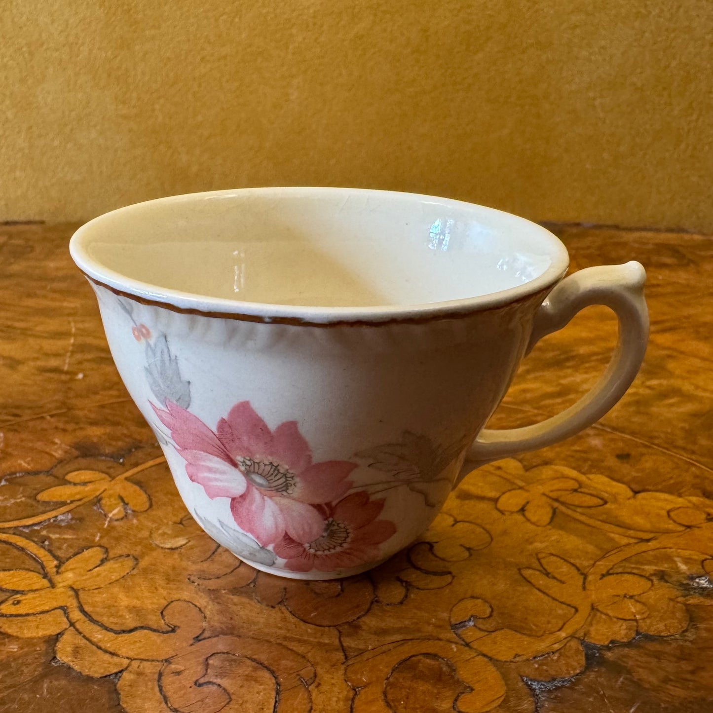 Vintage Ridgway Lawley Floral Demitasse 