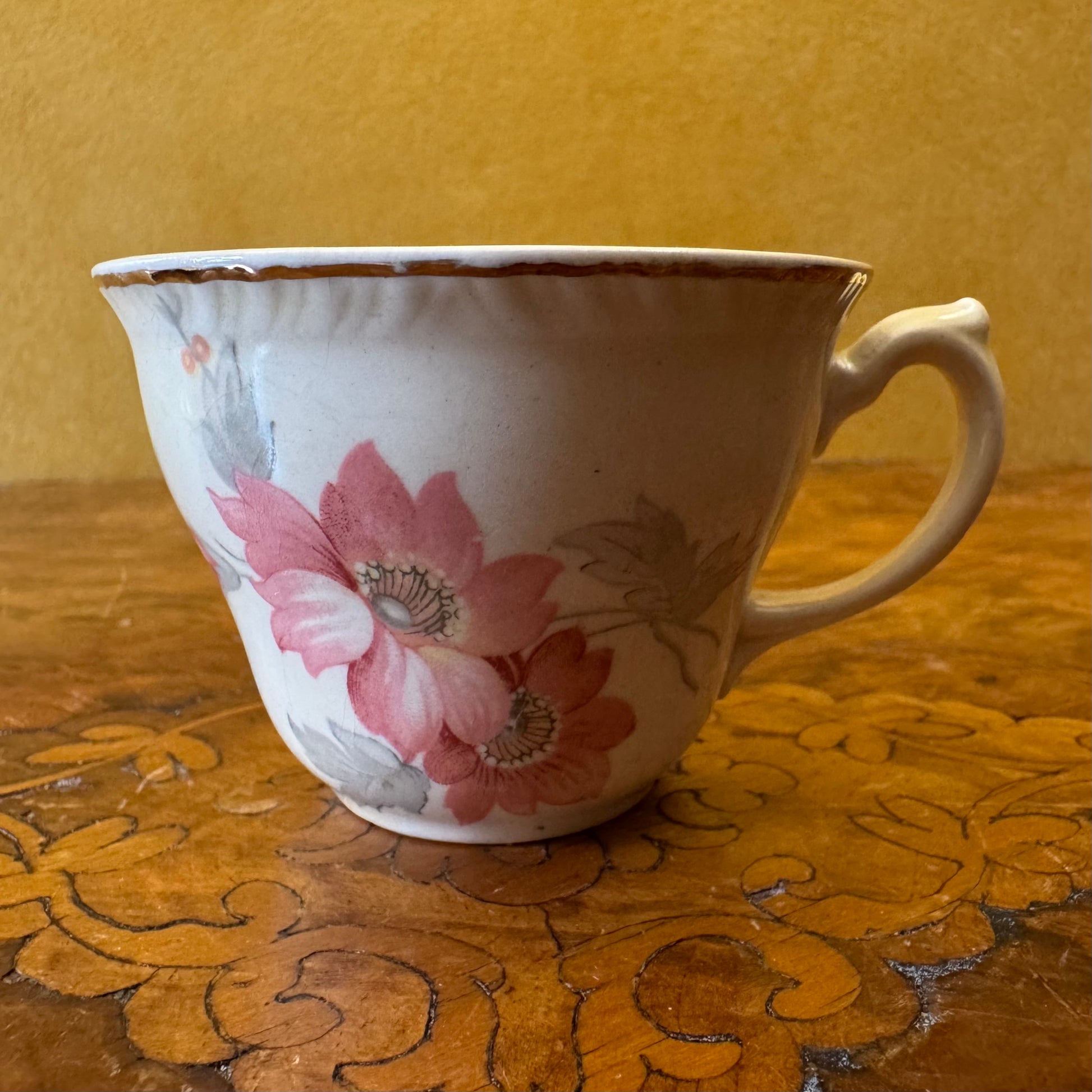 Vintage Ridgway Lawley Floral Demitasse Cup 