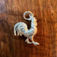Vintage Rooster Charm Pendant