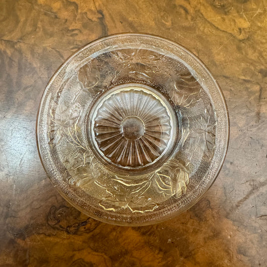 Vintage Rose Embossed Detail Small Dish 