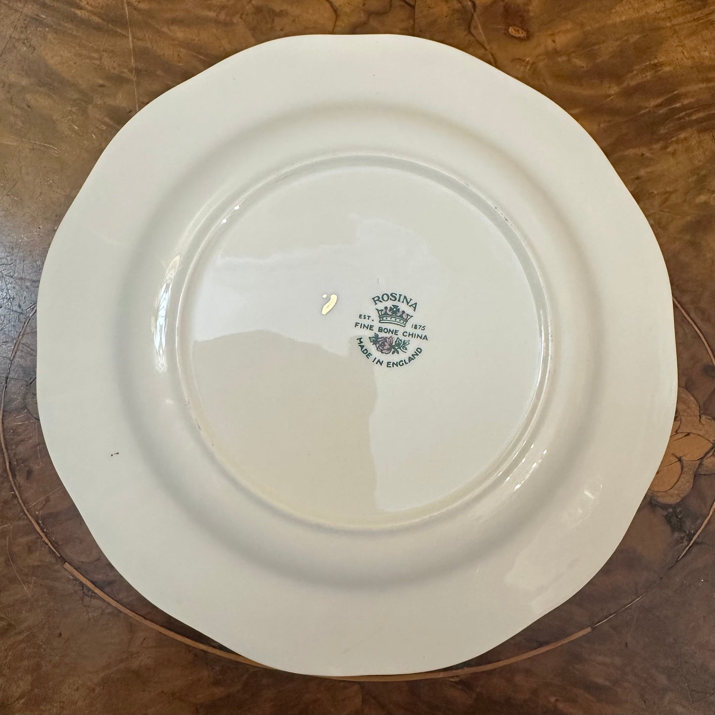 Vintage Rosina Floral Print Side Plate