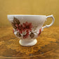 Vintage Rosina Floral Print Tea Cup