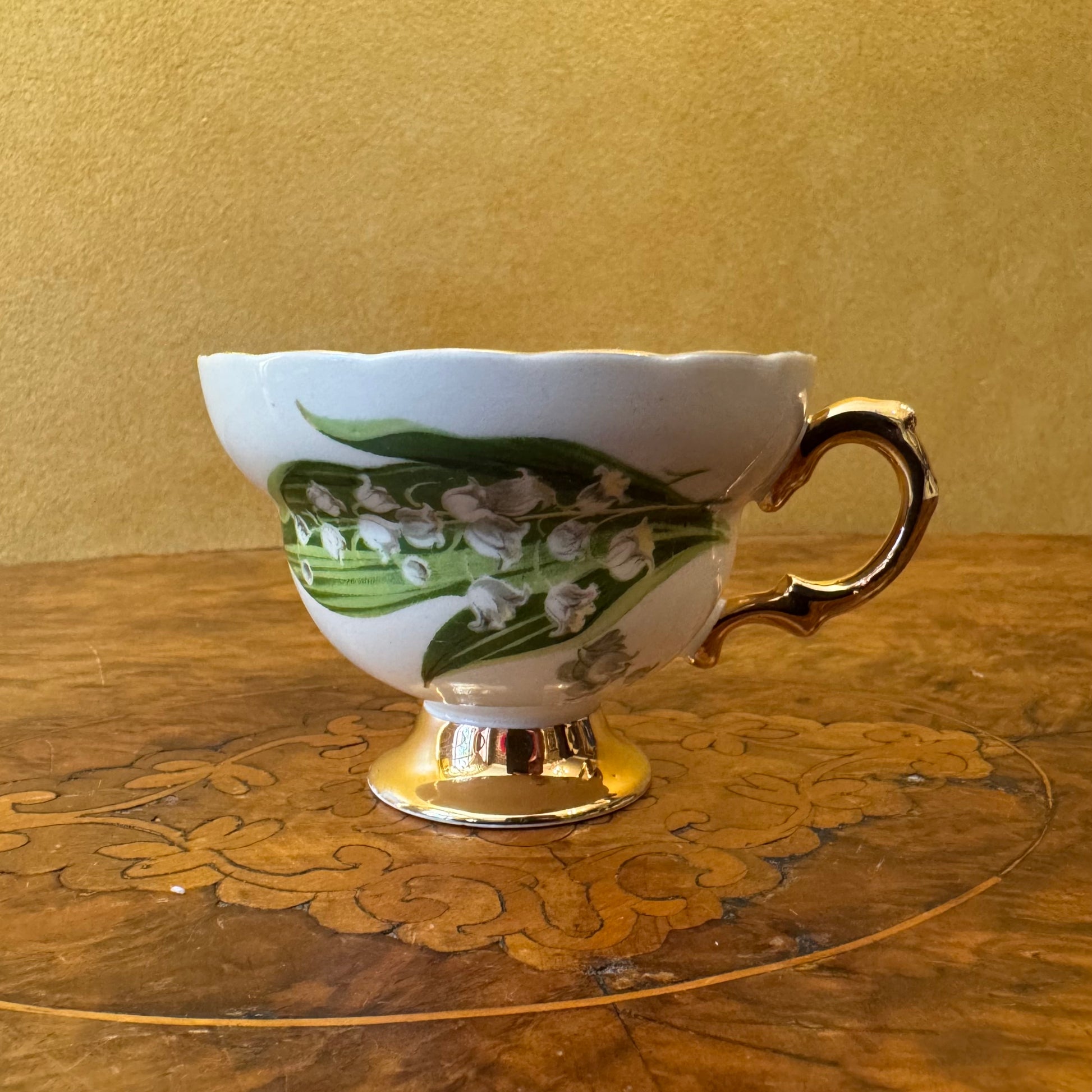 Vintage Rosina Lily Print Tea Cup 