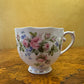 Vintage Roslyn Moss Rose tea Cup 