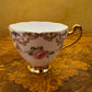 Vintage Roslyn Pink Rose Print Tea Cup 