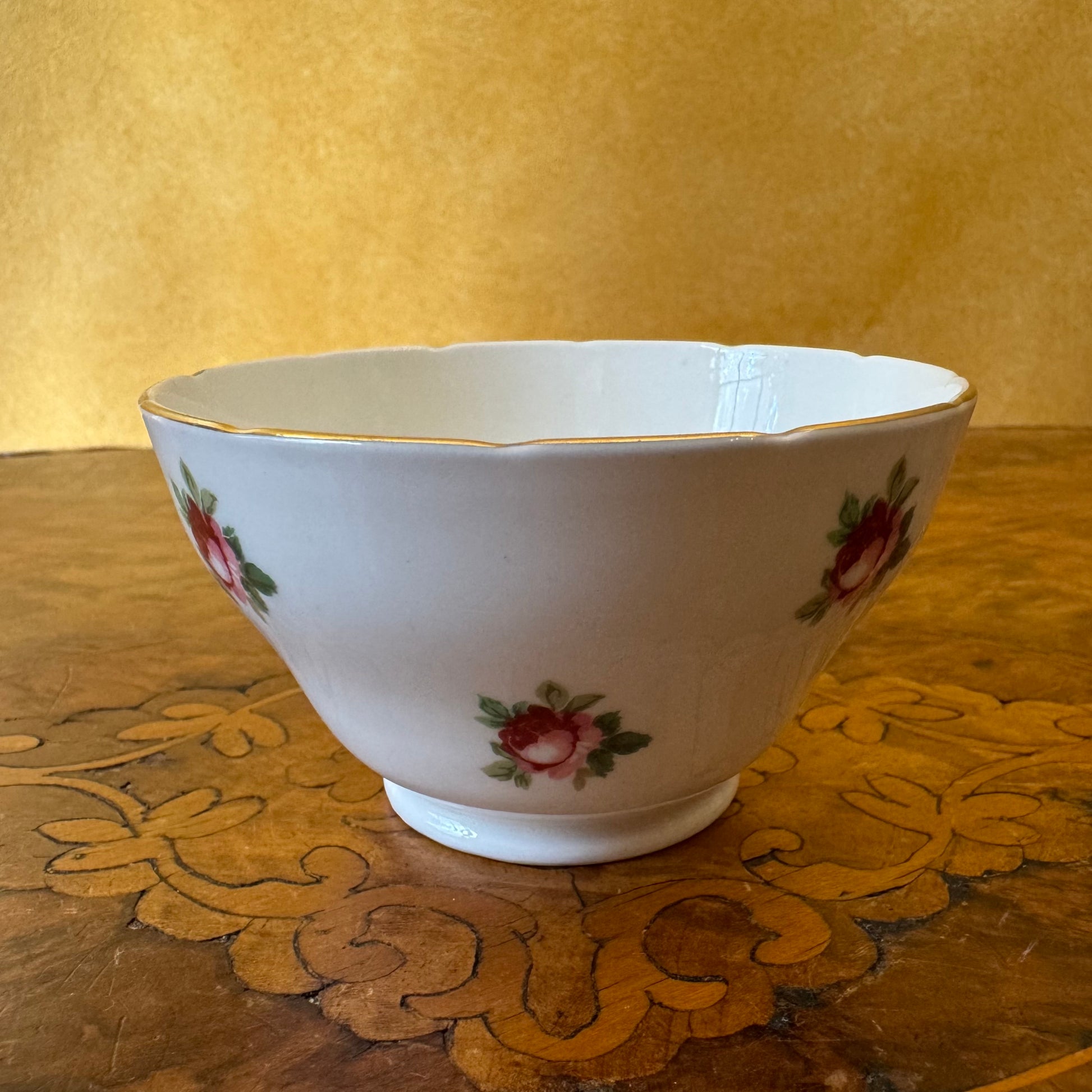 Vintage Royal Adderley Rose Print Bowl 