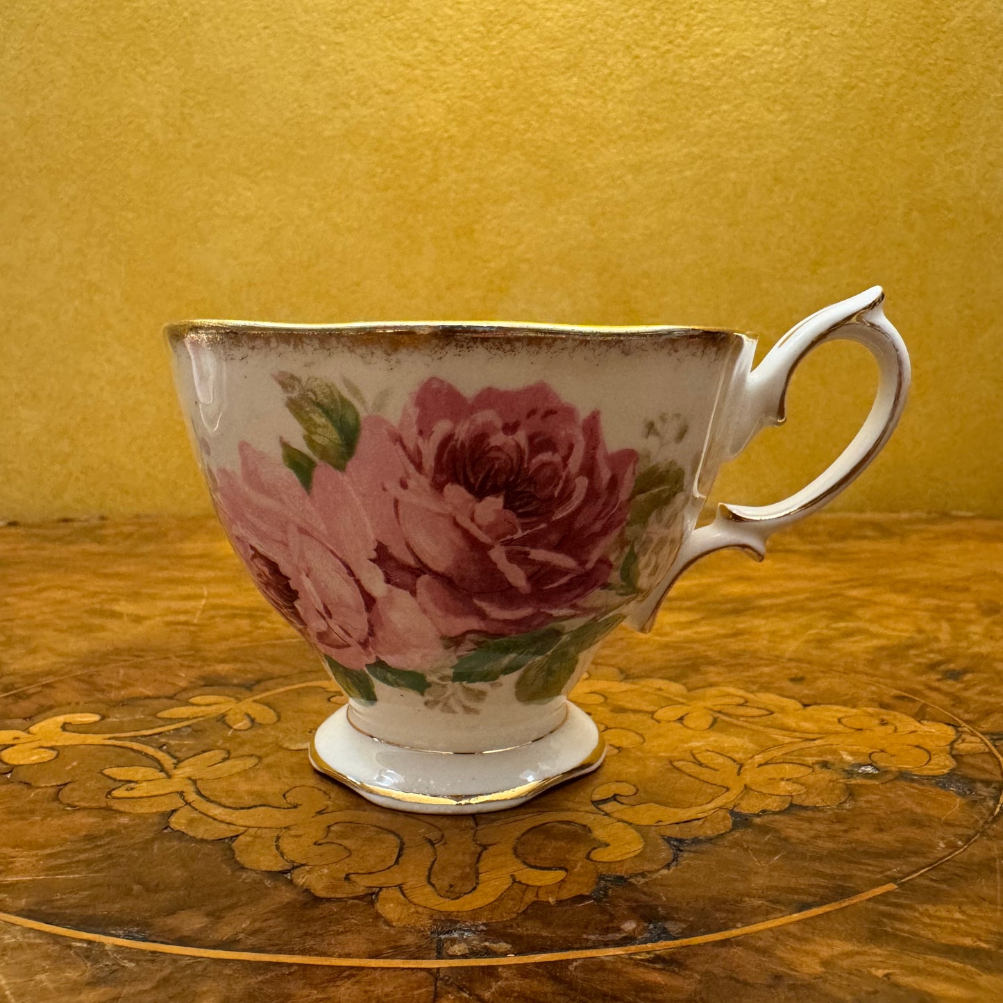 Vintage Royal Albert American Beauty Tea Cup 