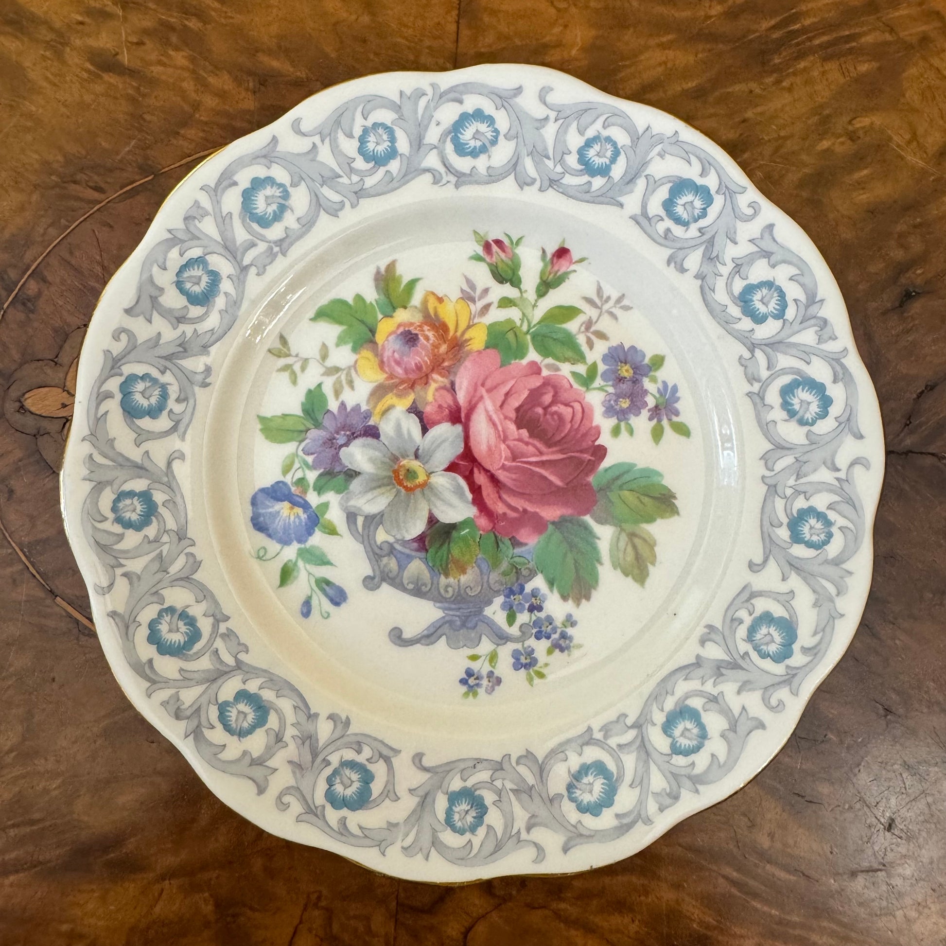 Vintage Royal Albert Floral Fragrance Side Plate