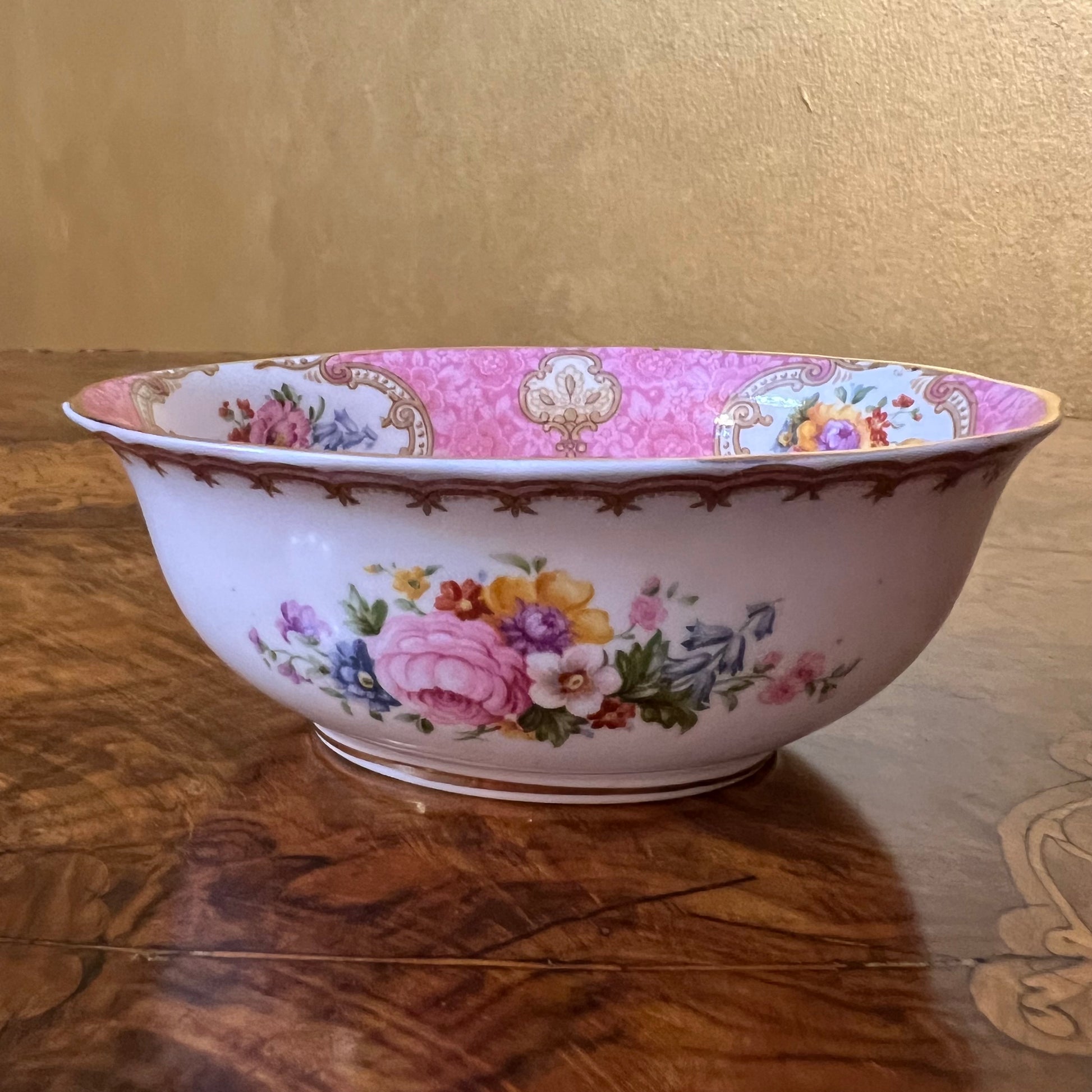 Vintage Royal Albert Lady Carlyle Sugar Bowl Set