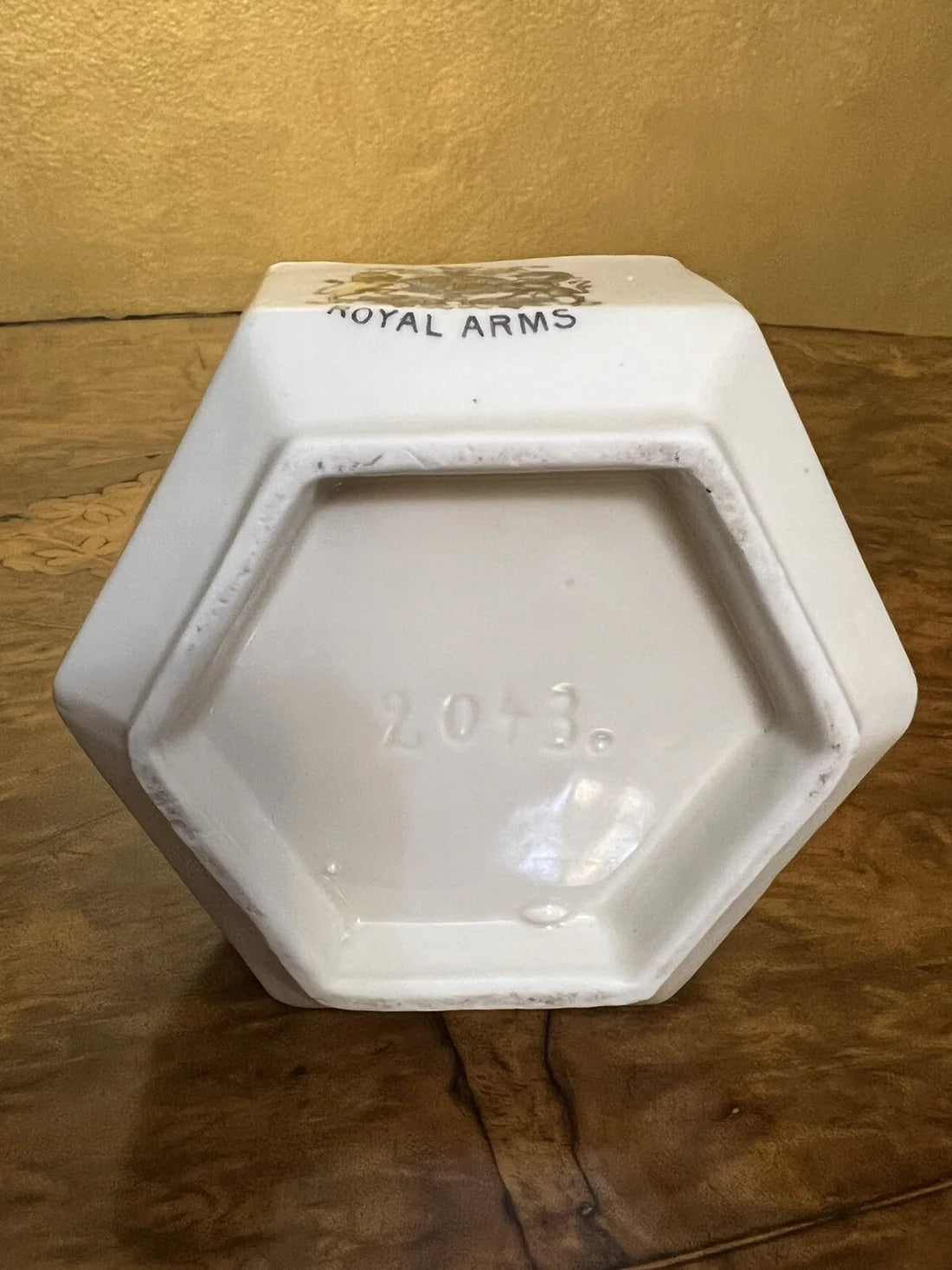 Vintage Royal Arms Crest Small Dish