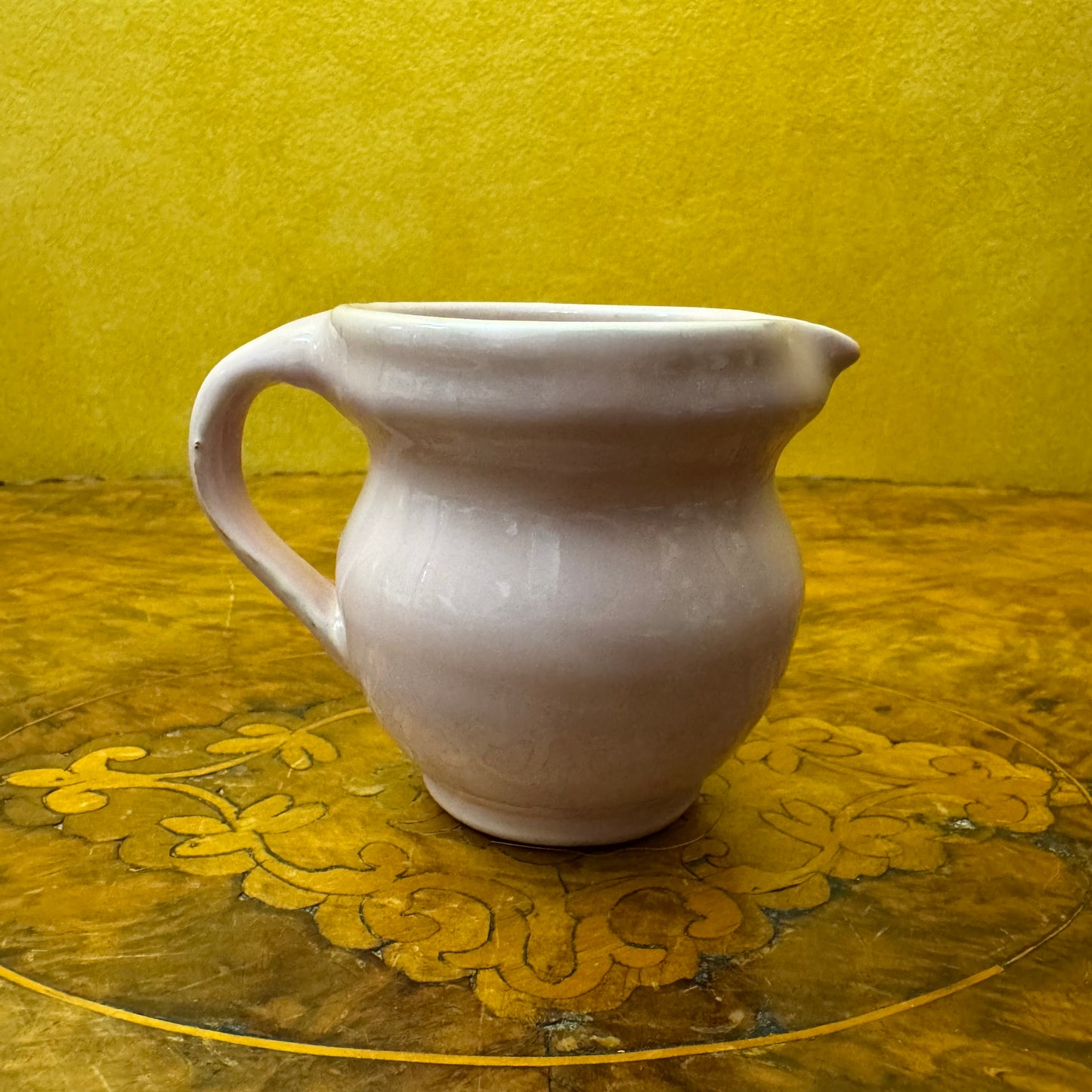 Vintage Royal Barum Ware Pink Jug 