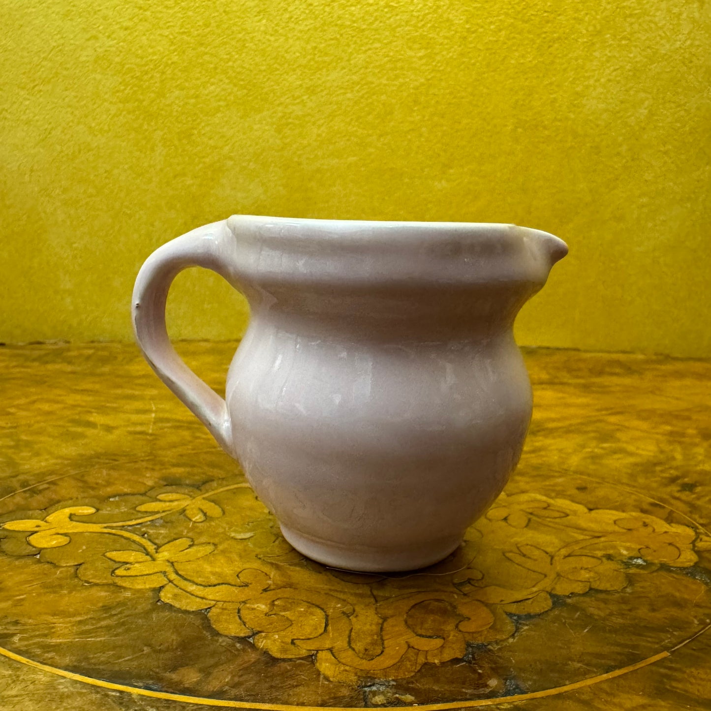 Vintage Royal Barum Ware Pink Jug Creamer 