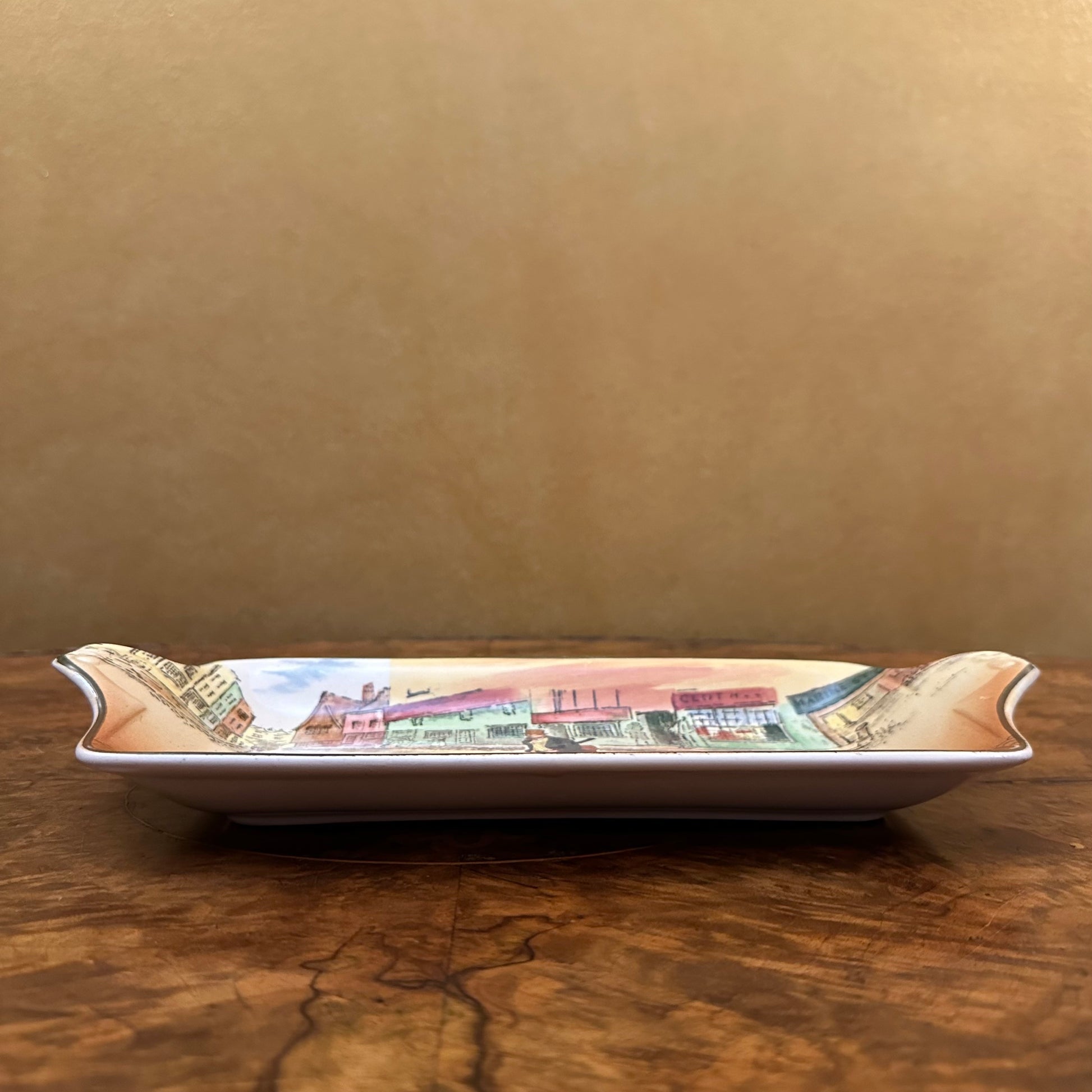 Vintage Royal Doulton Dickens Ware Bill Sykes Tray